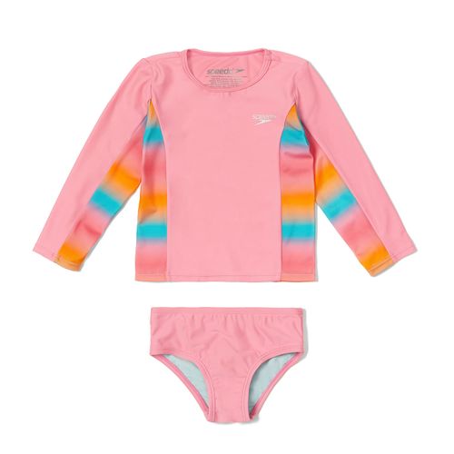 Set de playera y  rashguard para niña Speedo