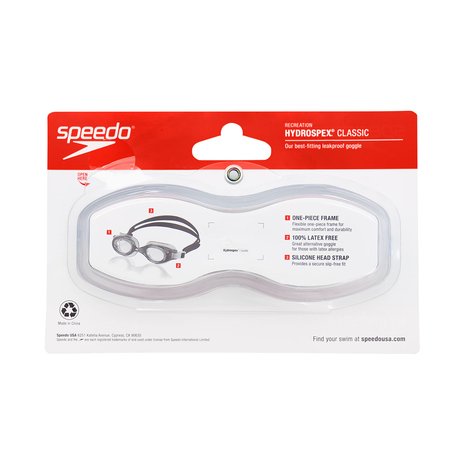 Jual Speedo Hydropulse Mirror Unisex Kids Swim Goggle - Navy/Gold | Sports Station - View #7