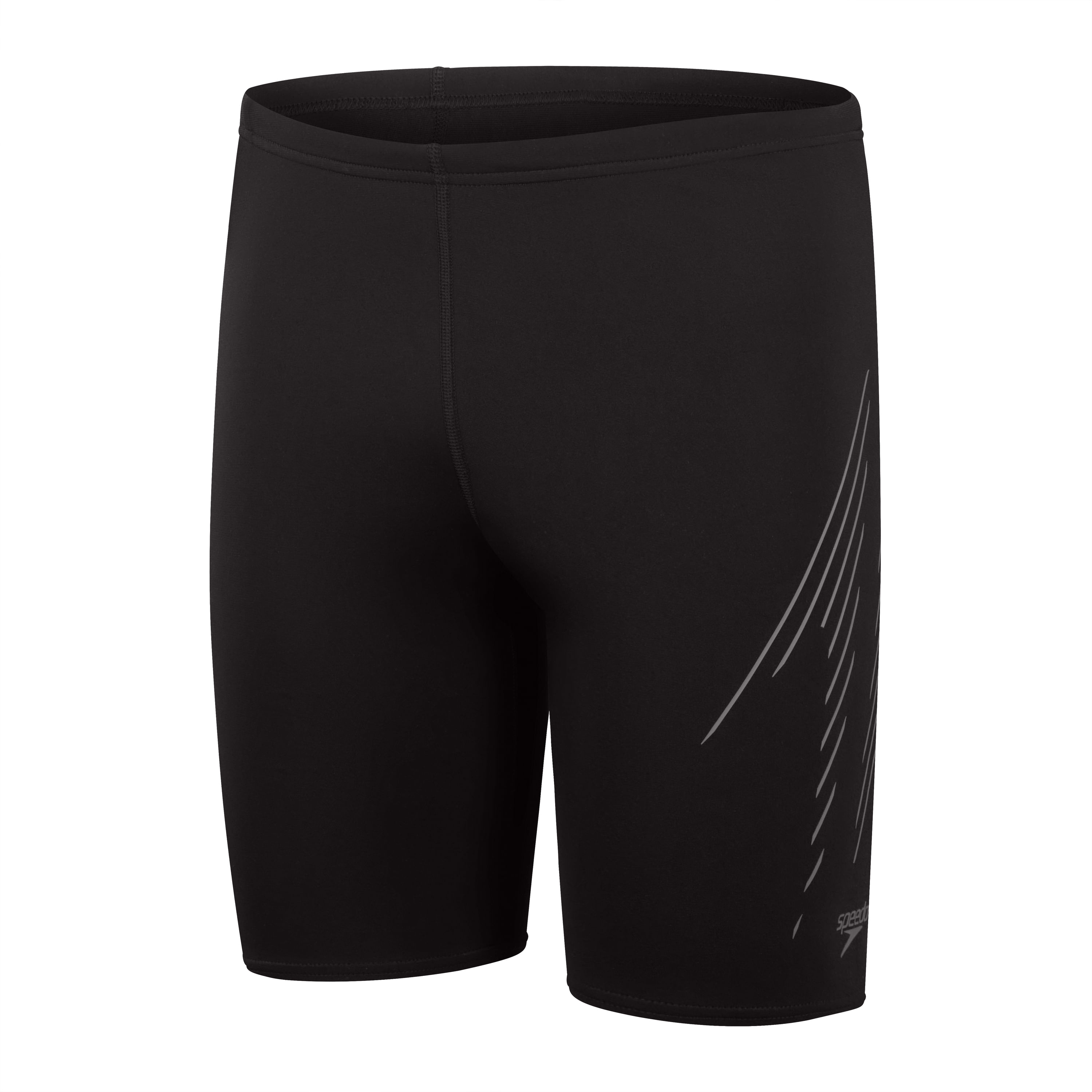 SPEEDO Slip Uomo Placement Digital 14 cm Nero/Blu - NEW COLOR