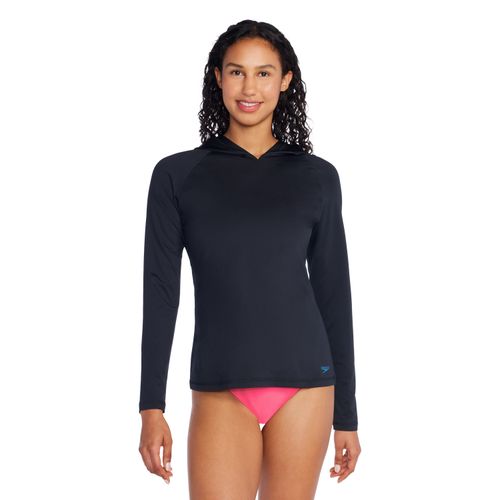 Playera Manga Larga con Gorra Mujer Speedo