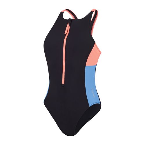 Traje de Baño Zip Colorblock One Piece Para Mujer Speedo
