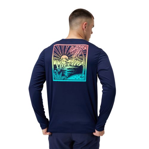 Playera Manga Larga Para Hombre Speedo