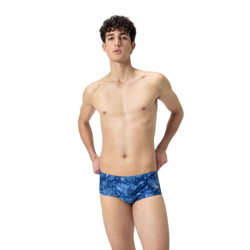 Traje de Baño Club Allover Digital Brief Para Hombre Speedo