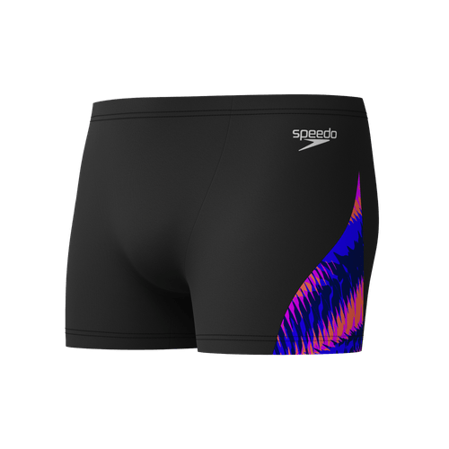 Traje de baño Allover Digital V-cut Aquashort Para Hombre Speedo
