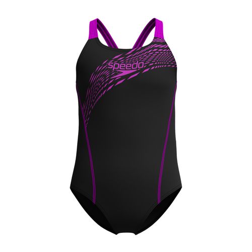Traje de baño One piece Medley Logo Medalist Para Niña Speedo