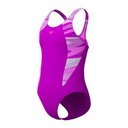 Traje de baño Hyperboom Splice Muscleback One Piece Para Niñas Speedo