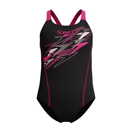 Traje de Baño One Piece Medley Logo Medalist Para Niñas
