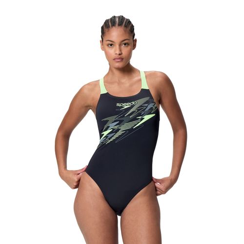 Traje de Baño One Piece Medley Logo Medalist Para Mujer