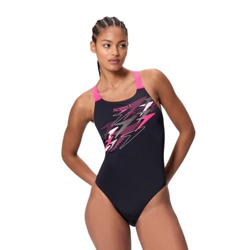 Traje de Baño One Piece Medley Logo Medalist Para Mujer