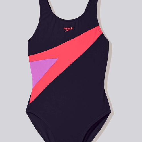 Traje de baño One Piece Hyperboom Butterfly Back Niña Speedo