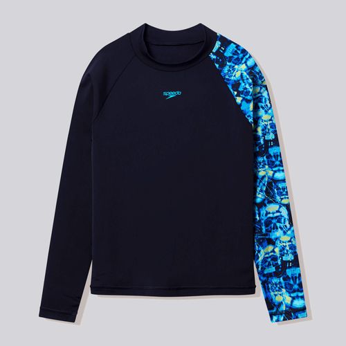 Playera Manga Larga Niños Speedo
