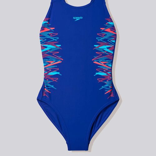 Traje de baño Placement Muscleback Niñas Speedo