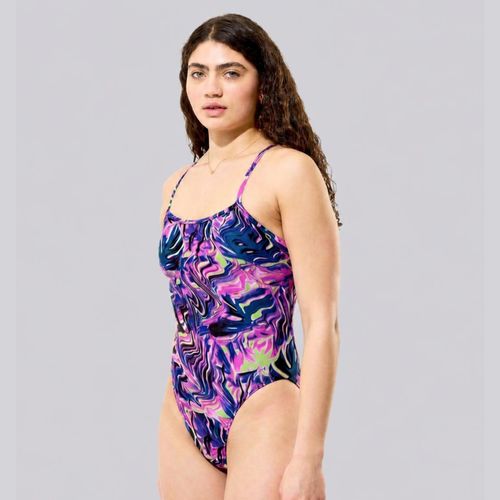 Traje de baño One Piece Web Back Mujer Speedo