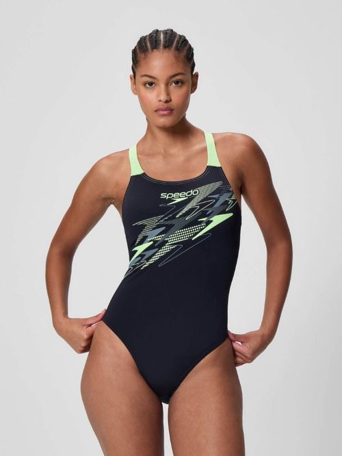 Traje de Baño One Piece Medley Logo Medalist Para Mujer