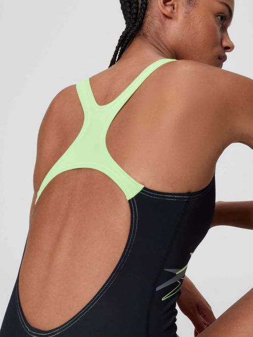 Traje de Baño One Piece Medley Logo Medalist Para Mujer